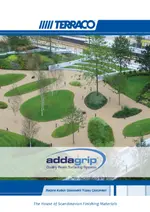 Addagrip recine katkili gözenekli yüzey çözümleri